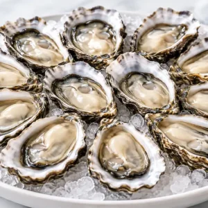 (A) Pacific Oysters freshly shucked (dozen) – South Australia or Tasmania