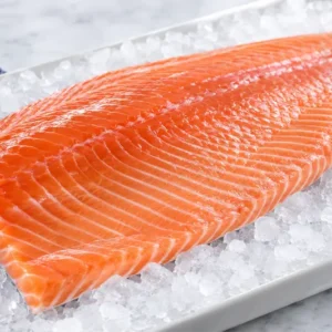 (A) Fresh Whole fillet Tasmanian Salmon (TAS) Skin On (1.2kg-1.5kg)