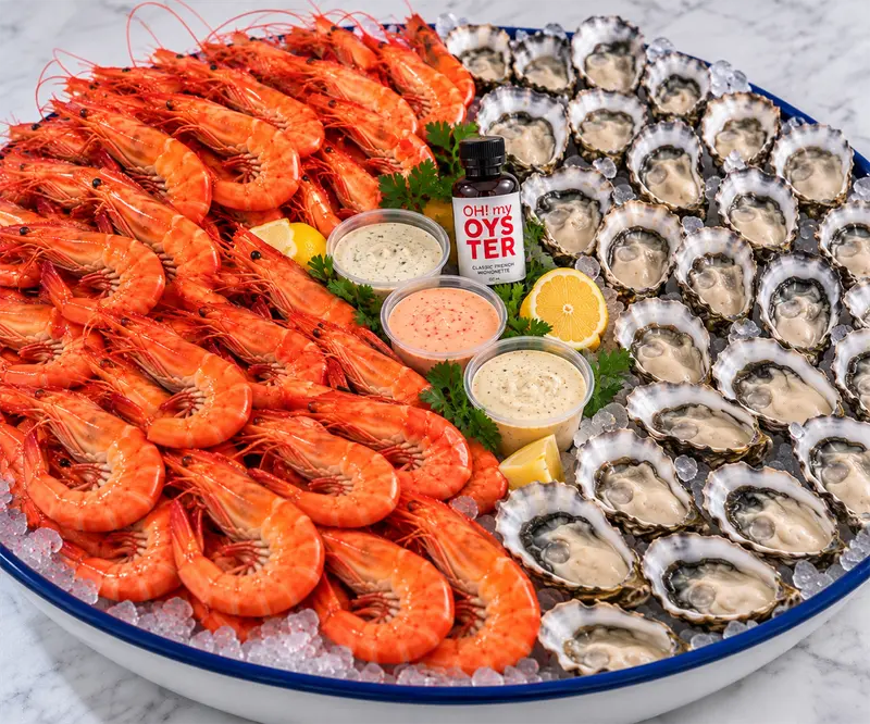 Large Prawn and Oyster Pack